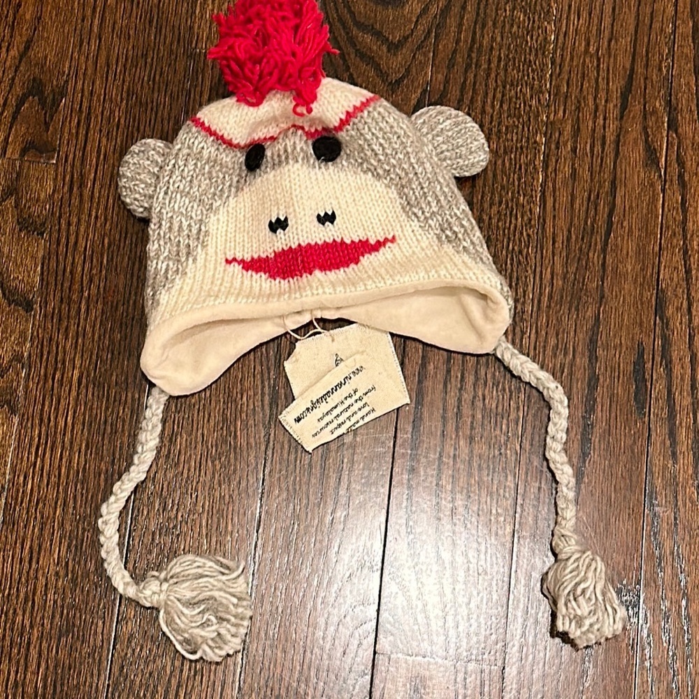 BNWT‎ Nirvanna Designs Monkey Hat One Size